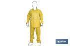 TRAJE AGUA AMARILLO POLIESTER/PVC