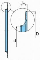 Bpw 0312048150 - ANILLO ESTANQUEIDAD ECO-PLUS D=160/