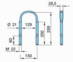 Bpw 0313837024 - ABARCàN ALII M 22 A=150 L=289