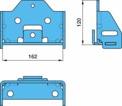 Bpw 0318914960 - SOPORTE PARA CILINDRO ELEVADOR BILA