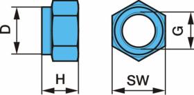 Bpw 0326015010 - TUERCA TIRANTE M 30