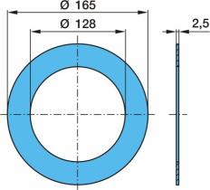 Bpw 0331098210 - ARANDELA RETEN NYLON MANGUETA H/KR