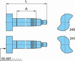 Bpw 0509703710 - µRBOL LEVA DE FRENO IZQ. A=141SM SN