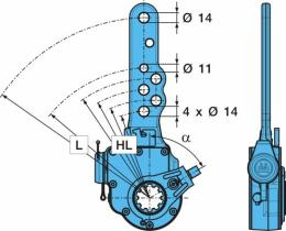 Bpw 0517483053 - PALANCA FRENO AUTOMµTICA H../SN42..