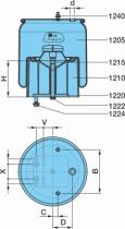 Bpw 0542943510 - DIAPRS COMPLETO 36 POLIAMIDA V=45-