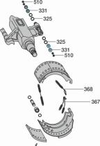 Bpw 0580152720 - KIT DE FRENO TAMBOR BPW95 PARA UN E