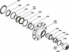 Bpw 0980106030 - KIT COMPLETO DE BUJE H/-/- 9010 ECO