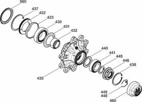 Bpw 0980106070 - KIT COMPLETO DE BUJE H/K/- 9010 ECO