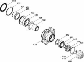 Bpw 0980106690 - KIT COMPLETO DE BUJE K/-- 9008 ECO-