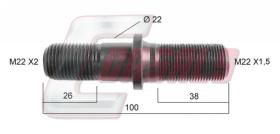 CASALS 21147 - PERNO RUEDA SENCILLA BPW