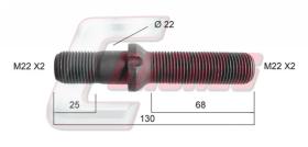 CASALS 21161 - PERNO LLANTA ALUMINIO B.P.W