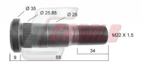 CASALS 21173 - PERNO RUEDA DOBLE FRUEHAUF