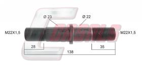 CASALS 21183 - PERNO RUEDA DOBLE ILASA