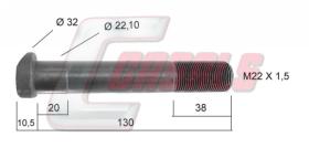 CASALS 21232 - PERNO MAN LLANTA ALUMINIO