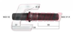 CASALS 21386 - PERNO LLANTA DE ALUMINIO