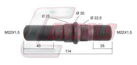 CASALS 21406 - PERNO RUEDA TRAILOR