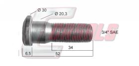 CASALS 21426 - PERNO RUEDA EBRO-NISSAN 18X1.IZQU