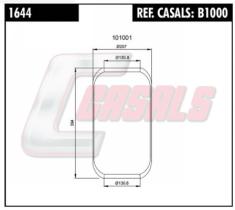 CASALS B1000 - FUELLE SUS.NEUMATICA 644N