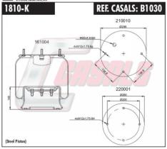 CASALS B1030 - SUS.NEUMATICA SAF-ROR-LECITRAILER