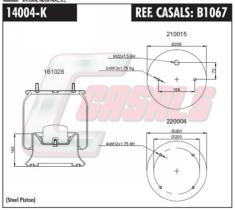 CASALS B1067 - SUS.NEUMATICA SAF