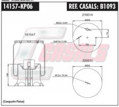 CASALS B1093 - SUS.NEUMATICA 14157 NP06