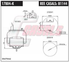 CASALS B1144 - SUS.NEUMATICA VOLVO