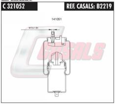 CASALS B2219 - FUELLE SUSP.CABINA RENAULT MAGNUM