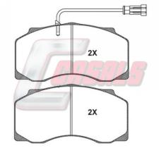 CASALS BKM1042 - KIT PASTILLAS DE FRENO DAF 50