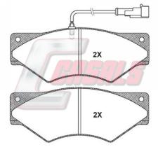 CASALS BKM1350 - KIT PASTILLAS DE FRENO IVECO DAILY