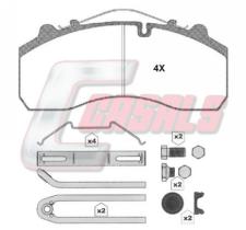 CASALS BKM1366 - JEUGO PASTILLAS FRENO WABCO PAN22