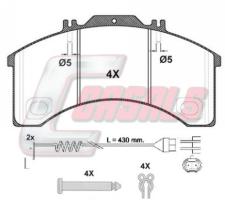 CASALS BKM773 - KIT PASTILLAS FRENO