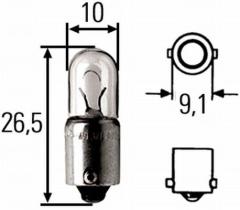 HELLA 8GP008285001 - LAMPARA XENON 28V 7,5 W LUCES LECTU