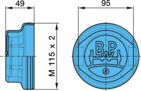 Bpw 0321223320 - TAPACUBO DE RUEDA