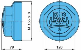 Bpw 0321226010 - TAPACUBO 16T