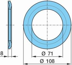 Bpw 0337026240 - ANILLO EMPUJE ECO / ECO PLUS 10-12