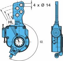 Bpw 0517482473 - PALANCA DE FRENO AUTOMATICA AGS H..