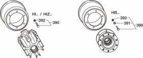 Bpw 0586503020 - TORNILLO+TUERCA PARA UNIR