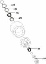 Bpw 0980102980 - KIT REPARACION RODAMIENTOS H./K..10