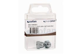 Cofan 00330004A - BL 4 UDS. TUERCA CIEGA DIN 1587 M-4 Z