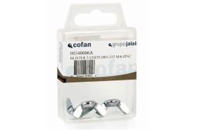 Cofan 00340003A - BL 8 UDS. TUERCA MARIPOSA DIN 315 M-3 Z