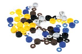 Cofan 07130992 - TAPONES PARA REMACHES RAL 5009 AZUL