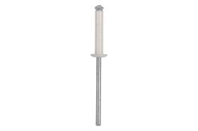 Cofan 07204816BL - REMACHES DE FLOR BLANCO 4.8 X 16 MM