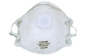 Cofan 11000102 - MASCARILLA PROTECCION C/VALVULA FFP2D