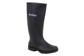 Cofan 12001638 - BOTA ALTA DE AGUA PVC NEGRA TALLA 38