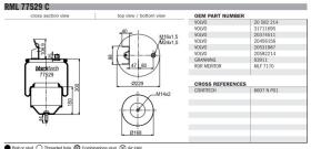 Black Tech RML77529C - FUELLE COMPLETO VOLVO