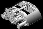 Knorr - Bremse K003784 - Caliper Rac