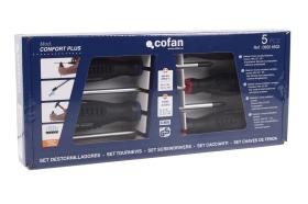 Cofan 09506502 - SET DESTORNILLADORES 5 PCS. SERIE 6000