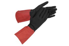 Cofan 1100016910 - Guantes de "Látex", Bi-color