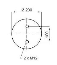 Black Tech RML79002A3CP - FUELLE SUSPENSION ROR 21222442