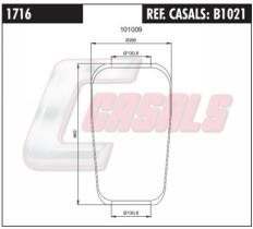 CASALS B1021 - FUELLE SUS.NEUMATICA 716N